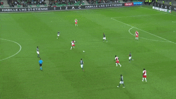 wahbi khazri goal GIF by AS Saint-Etienne
