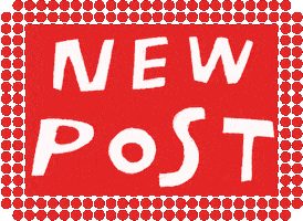 New Post Sticker by いしだよりこ