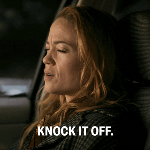 Angry Knock It Off GIF by ABC Network