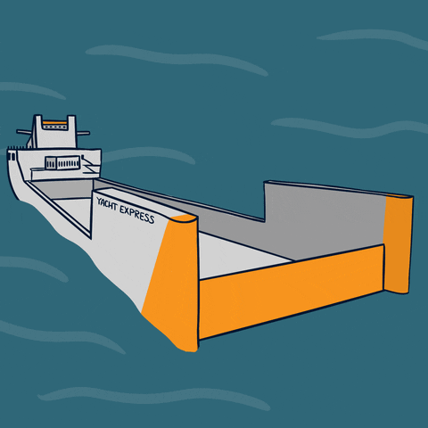Yacht Transport GIF