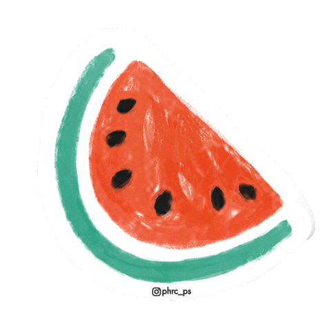 Watermelon Palestine Sticker by PHRC