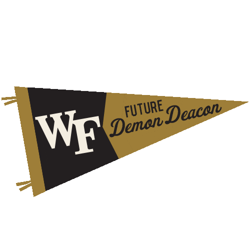 Wake Forest Sticker by Wake Forest University