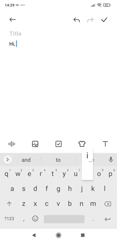 Typing GIF