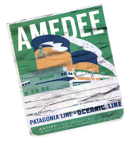 Travel Passport Sticker by Amédée 1851