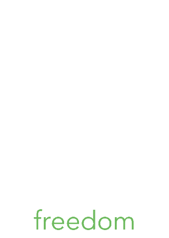 Freedom App Sticker