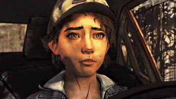 sad the walking dead GIF by Telltale Games sad the walking dead GIF by Telltale Games