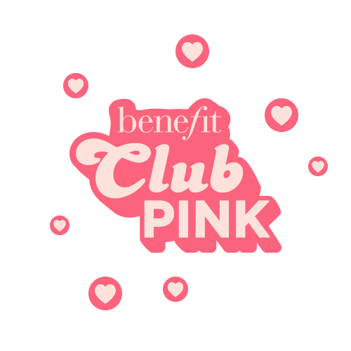 Benefit Club Pink Sticker by Benefit Cosmetics for iOS & Android