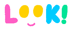 Eyes Look Sticker by MIS0HAPPY