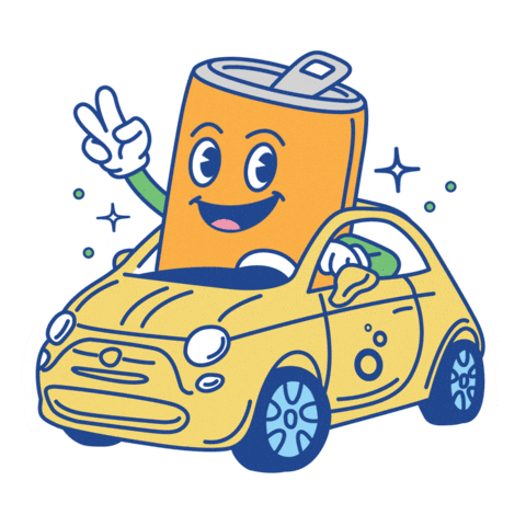 Mango Hydration Sticker by CANS