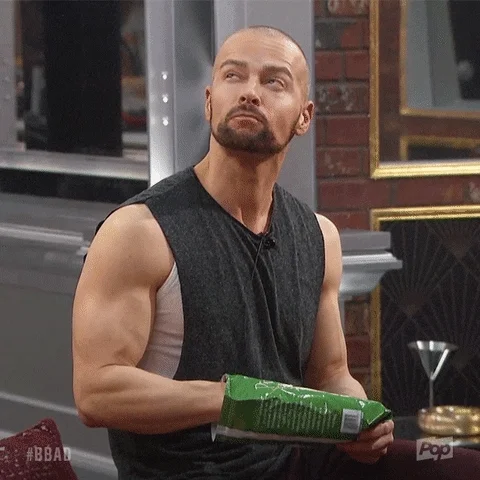 celebrity big brother whatever GIF by Big Brother After Dark