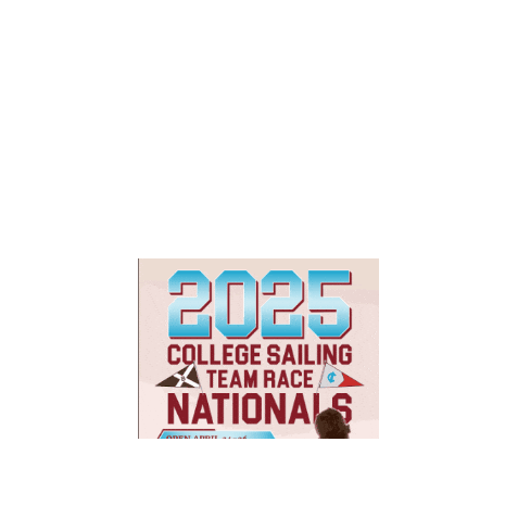 Icsa College Sailing Sticker by maisamedia