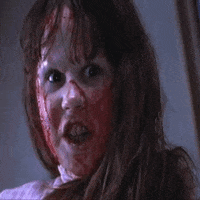 the exorcist horror GIF by absurdnoise