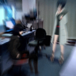 Persona 5 Fainting GIF