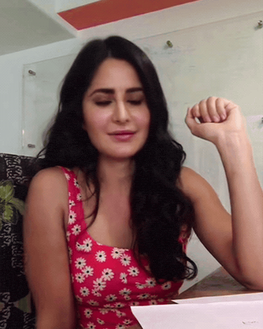 Shocked Katrina Kaif GIF