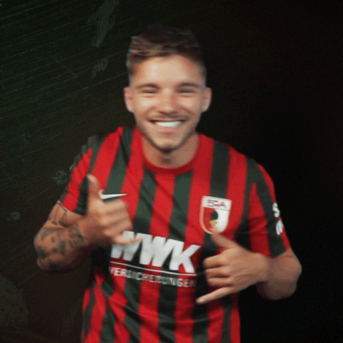 Goal Celebrate GIF by FC Augsburg 1907