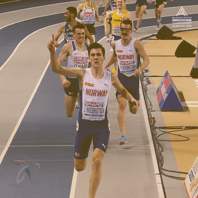 Number 1 Win GIF by European Athletics