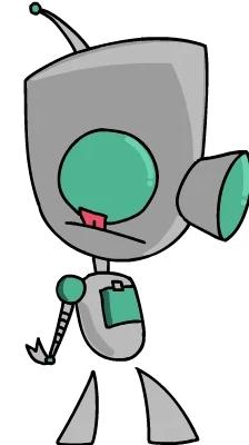 invader zim dancing Sticker by javadoodles