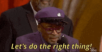 do the right thing oscars GIF by The Academy Awards