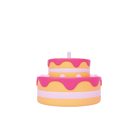 Happy Birthday Hut Sticker by Sociolla