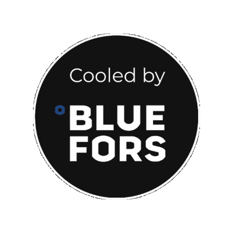 Cryogenics Sticker by Bluefors