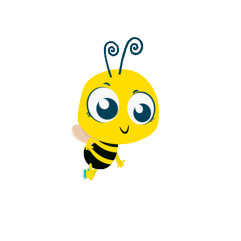 Bee Leiturinha Sticker by PlayKids