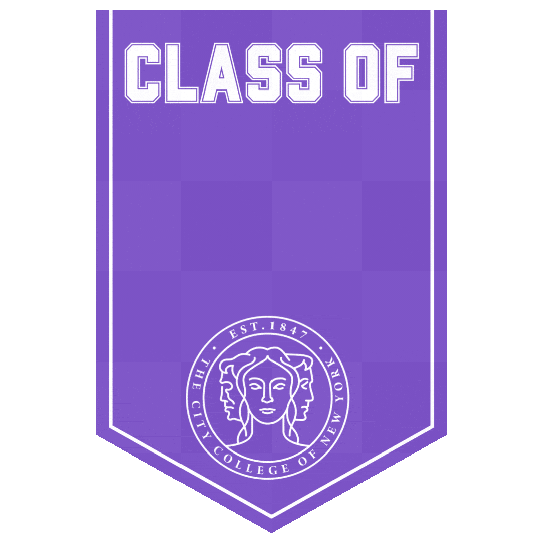 Graduation Cuny Sticker by The City College of New York