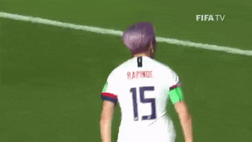 Happy Megan Rapinoe GIF by FIFA
