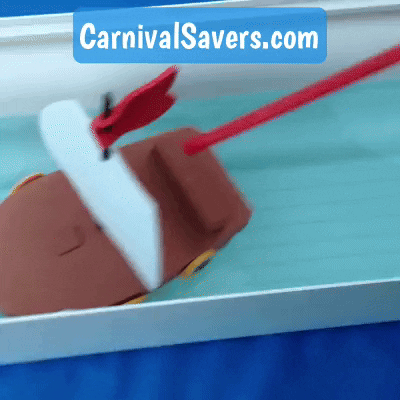 CarnivalSavers carnival savers carnivalsaverscom diy carnival game toy boat races GIF