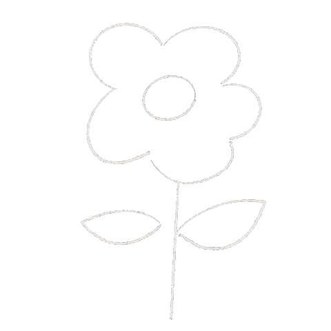 Flower Decorate Sticker