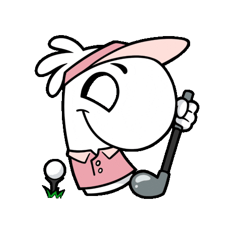 Sport Golf Sticker by Paulberger