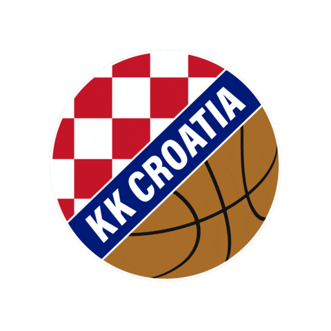 Basketball Croatia Sticker by emmi schweiz