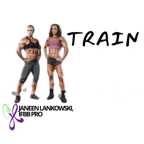 JaneenMuscleCoach training strength training body building body builder GIF
