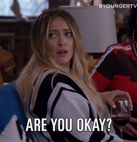 Are You Okay Hilary Duff GIF by YoungerTV