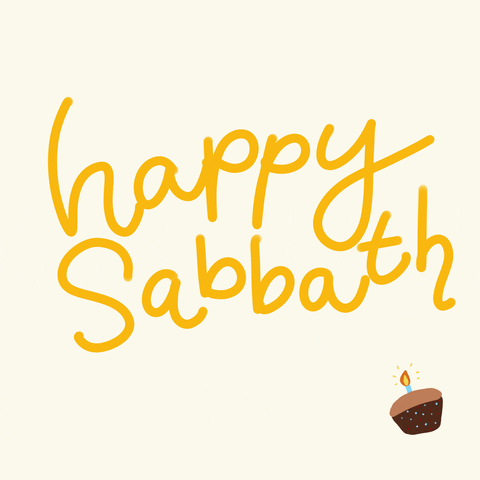 Happy Sabbath GIF