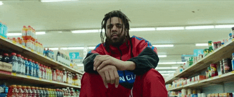 Grocery Store Middle Child GIF by J. Cole