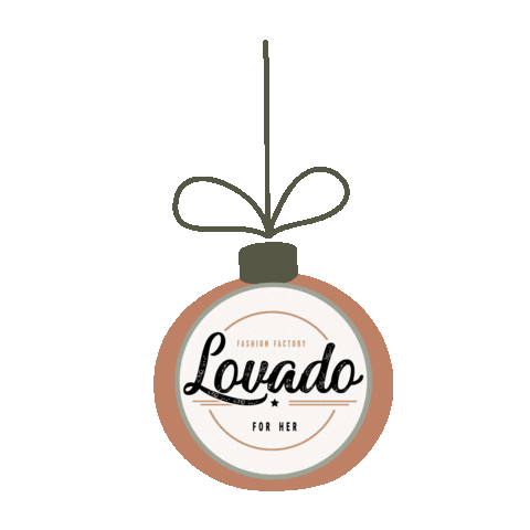 Kerstbal Sticker by Lovado