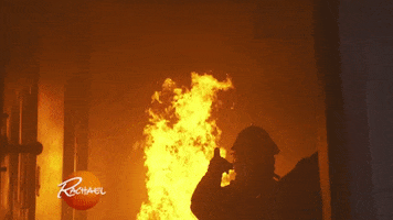 fire flame GIF by Rachael Ray Show