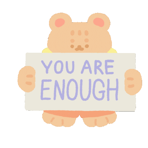 You Are Enough Mental Health Sticker