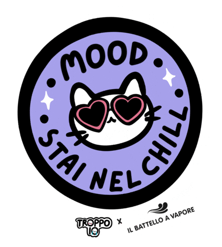 Cat Mood Sticker by Mondadori Ragazzi