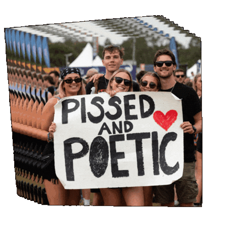 Rave Doof Sticker by pissedandpoetic