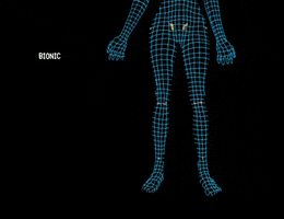 bionic woman cyborg GIF