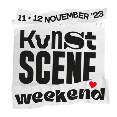 Artscene Sticker by Kunstscene