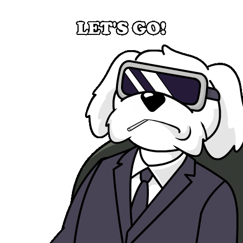 Excited Lets Go Sticker by BoDoggos