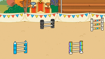 horse race toca life stable GIF by Toca Boca