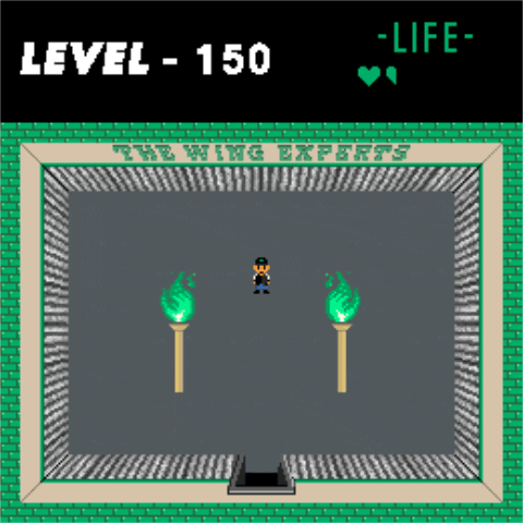 Conquer 8 Bit GIF by Wingstop