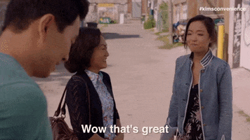 Great Job Wow GIF by Kim's Convenience