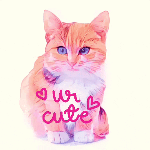 Youre Cute Love You GIF by The3Flamingos