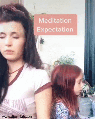 Meditation Mindfulness GIF by Djemilah Birnie