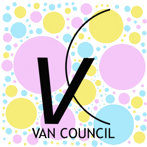 Van Council Salons Sticker