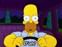 Homer Simpson Doh GIF - Find & Share on GIPHY